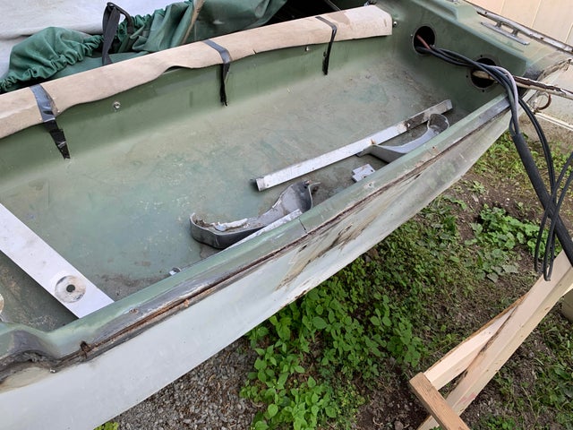 How to Repair a Boat Transom
